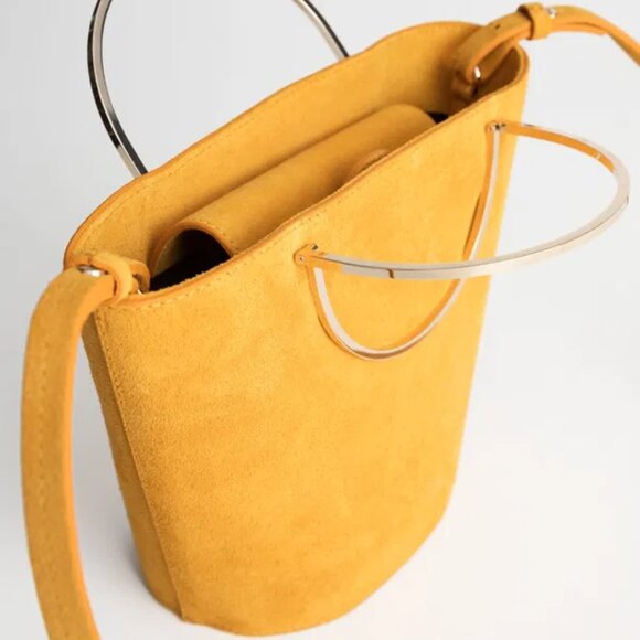 & Other Stores, Suede Bucket Bag - One Size, EUC - Picture 6 of 8